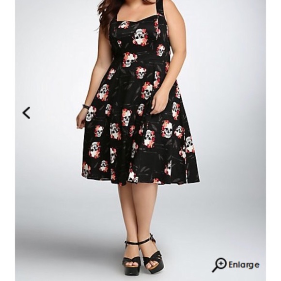 torrid Dresses & Skirts - Torrid Skull Swing dress NWT